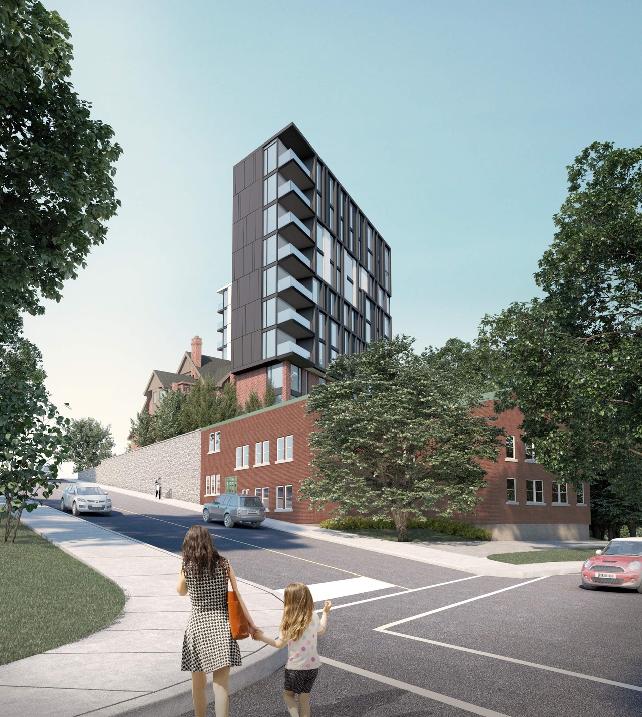 Rendering of building from page 2 of the file '2020-09-04 - 2nd Sub. - Renderings - D07-12-19-0207'