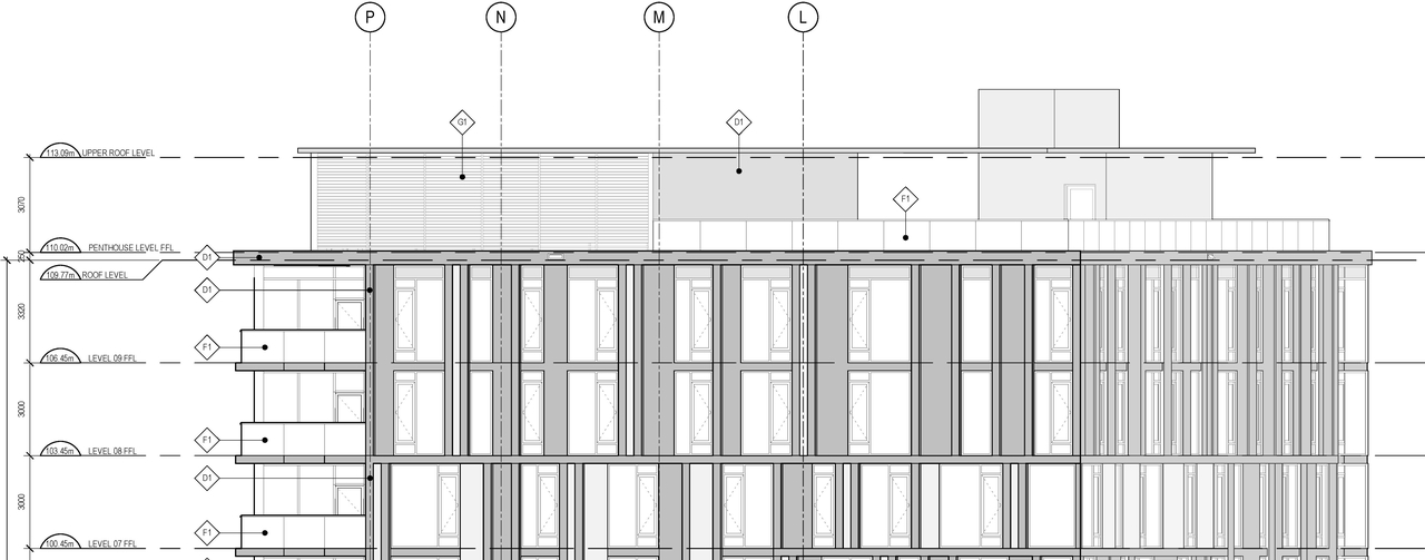 Image from page 10 of the file '2020-09-04 - 2nd Sub. - Floor Plans and Elevations - D07-12-19-0207'