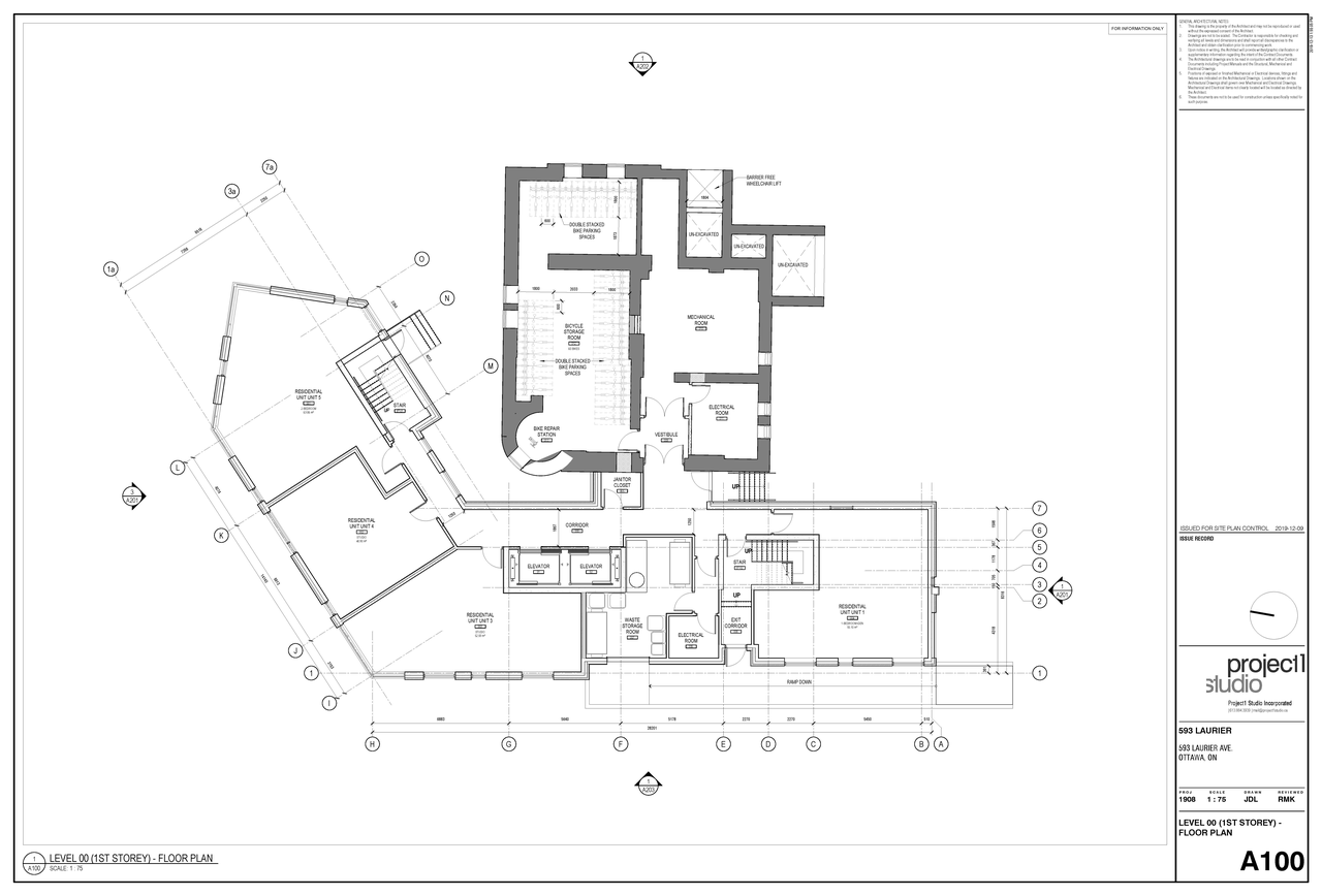 Floor plan for project from page 2 of the file '2020-01-15 - Floor Plans and Elevations - D07-12-19-0207'