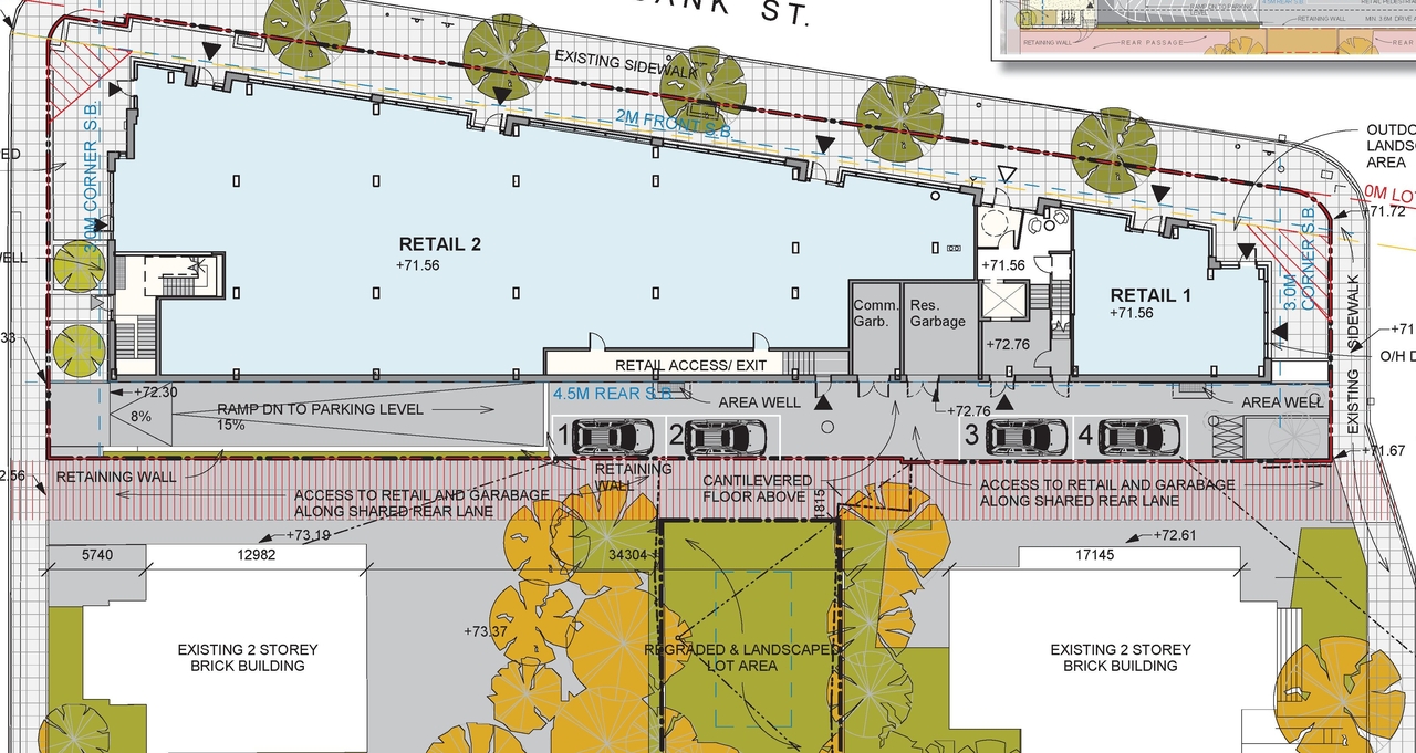 Construction site plan for project from page 15 of the file '2020-01-22 - Formal UDRP Submission - D07-12-19-0215'