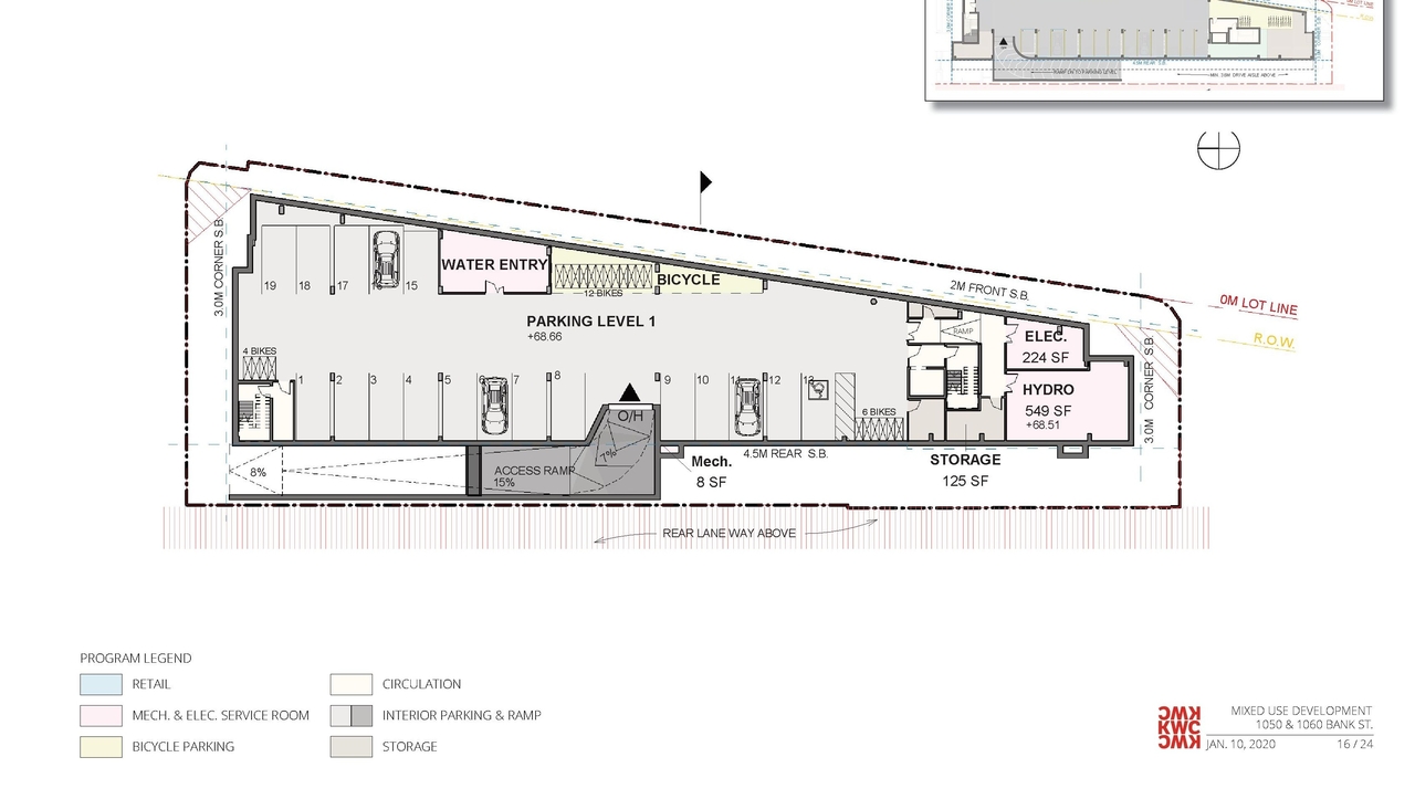 Construction site plan for project from page 16 of the file '2020-01-22 - Formal UDRP Submission - D07-12-19-0215'