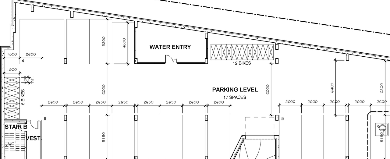 Construction site plan for project from page 2 of the file '2021-01-28 - Approved Site Plan, Floor Plans and Elevations - D07-12-19-0215'