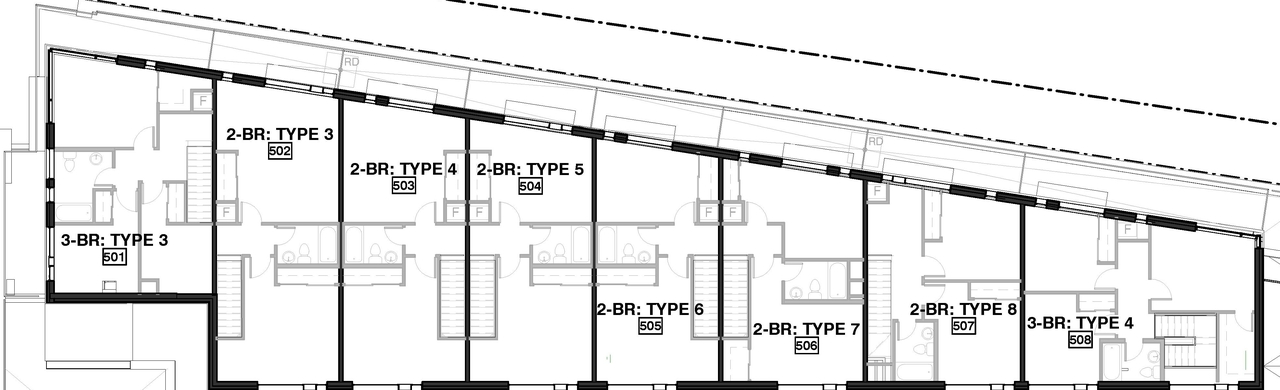 Construction site plan for project from page 6 of the file '2021-01-28 - Approved Site Plan, Floor Plans and Elevations - D07-12-19-0215'