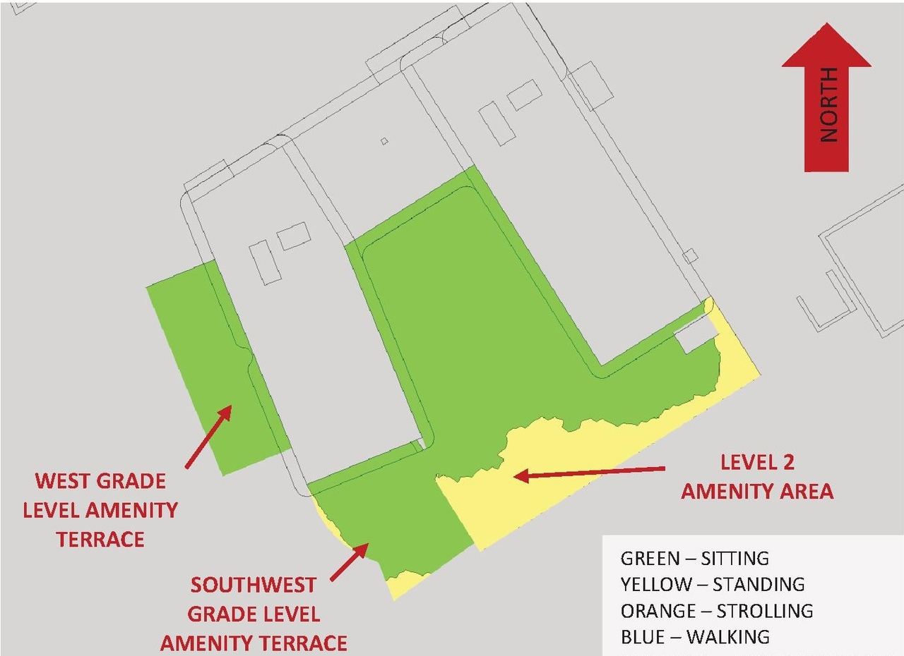 Construction site plan for project from page 103 of the file '1357 Baseline, Formal UDRP Sub'