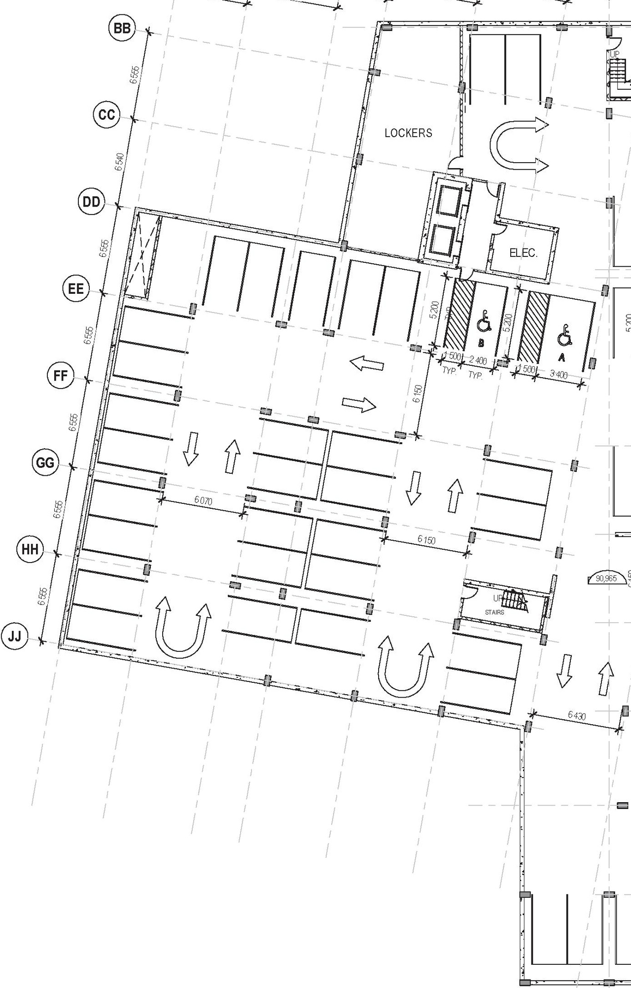 Floor plan for project from page 28 of the file '1357 Baseline, Formal UDRP Sub'