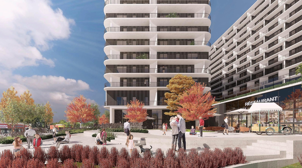 Rendering of building from page 75 of the file '1357 Baseline, Formal UDRP Sub'