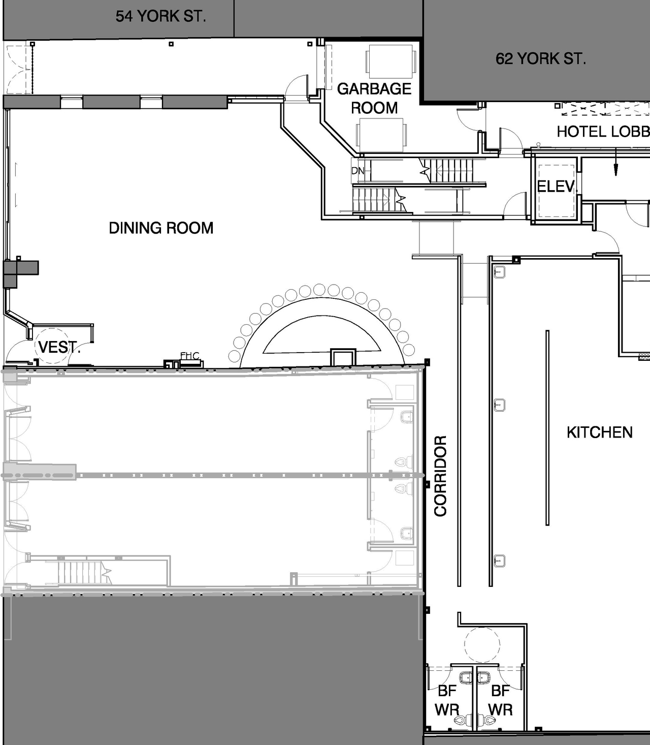 Construction site plan for project from page 2 of the file '2020-06-26 - Elevations and Floor Plans - D07-12-20-0006'