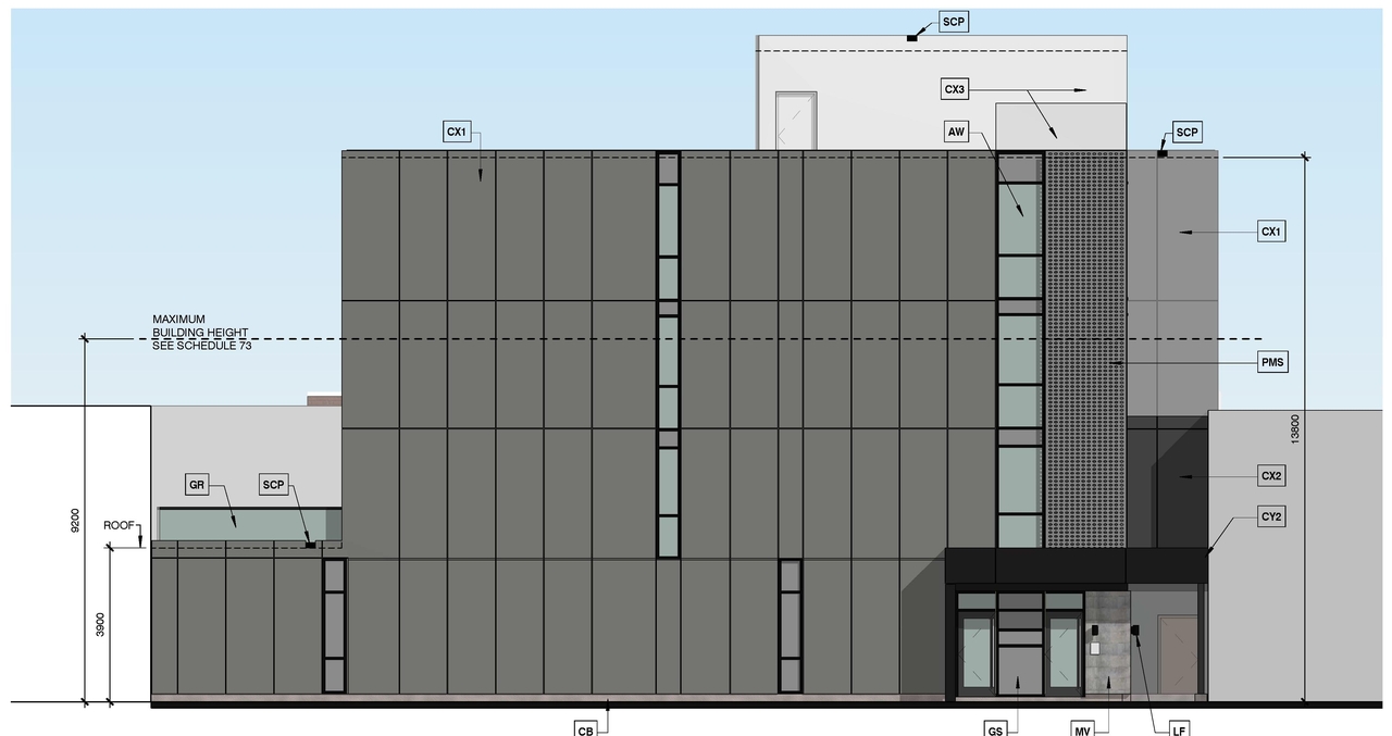 Image from page 2 of the file '2021-04-13- APPROVED Site Plan Elevations Floor Plan - D07-12-20-0006'