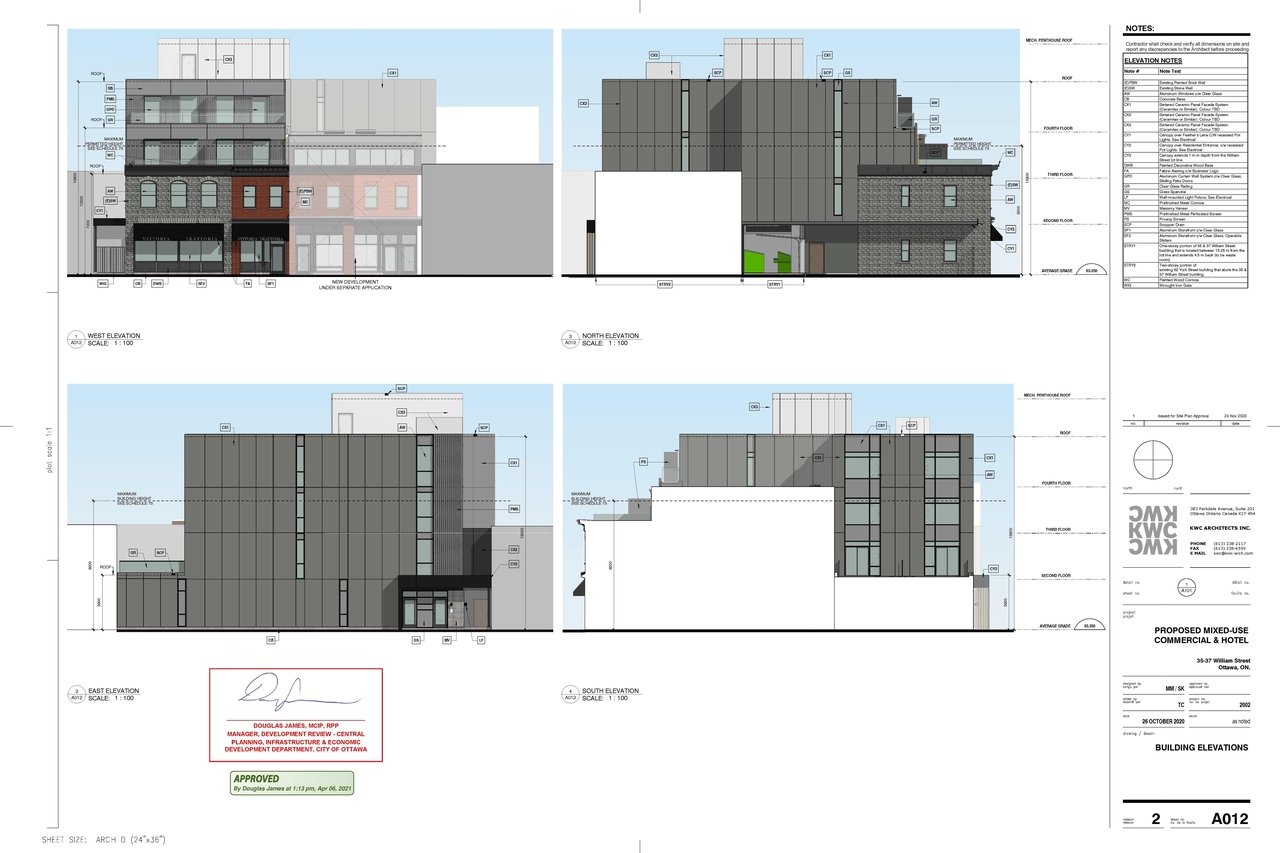 Image from page 2 of the file '2021-04-13- APPROVED Site Plan Elevations Floor Plan - D07-12-20-0006'