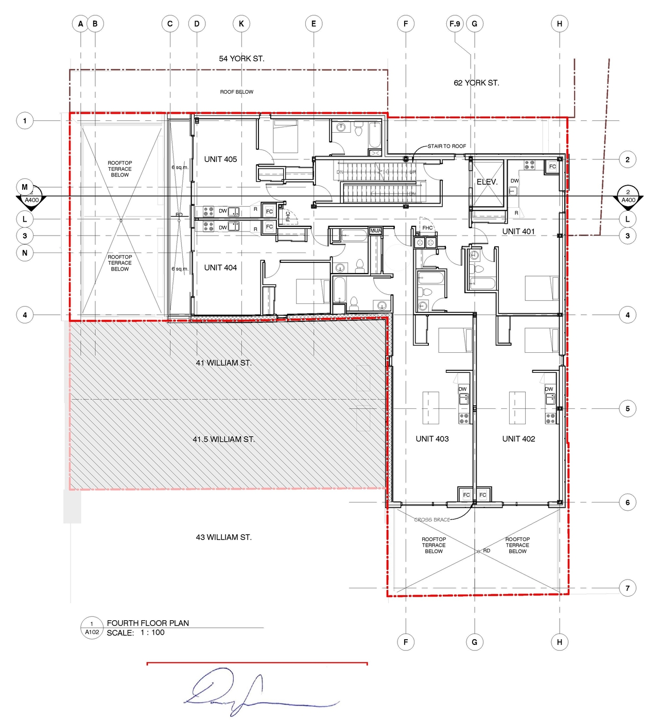 Floor plan for project from page 5 of the file '2021-04-13- APPROVED Site Plan Elevations Floor Plan - D07-12-20-0006'