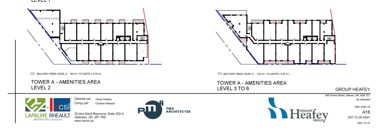 Construction site plan for project from page 19 of the file '2022-01-25 - Site & Floor Plans - D07-12-20-0041'