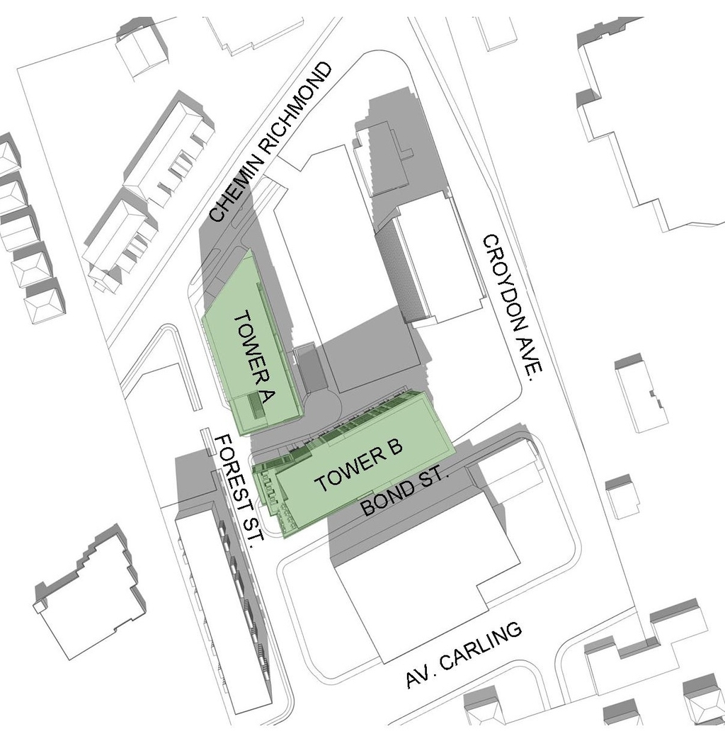 Construction site plan for project from page 48 of the file '2022-01-25 - Site & Floor Plans - D07-12-20-0041'