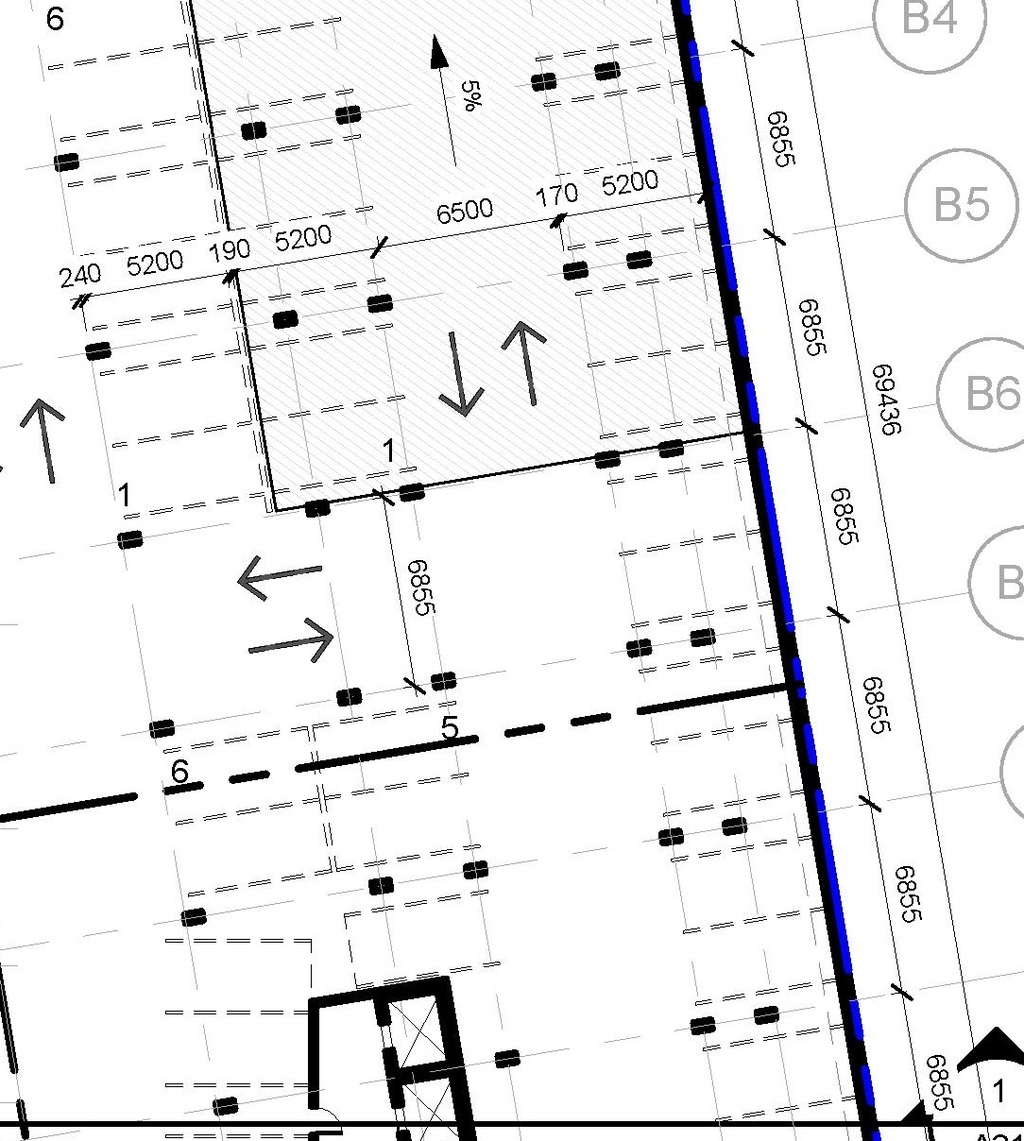 Construction site plan for project from page 15 of the file '2021-06-23 - Floor Plans and Elevations (2021-05-28) - D07-12-20-0041'