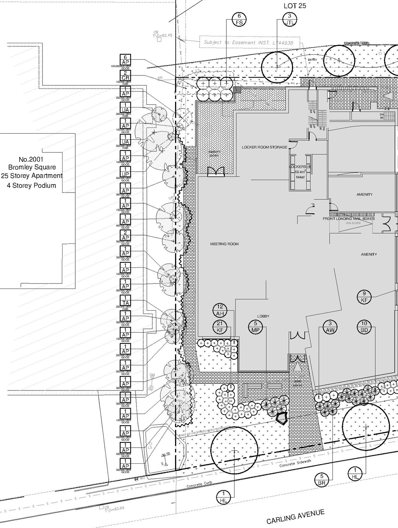 Construction site plan for project from page 20 of the file '07-03-20- Applicant UDRP Presentation- D07-12-20-044'