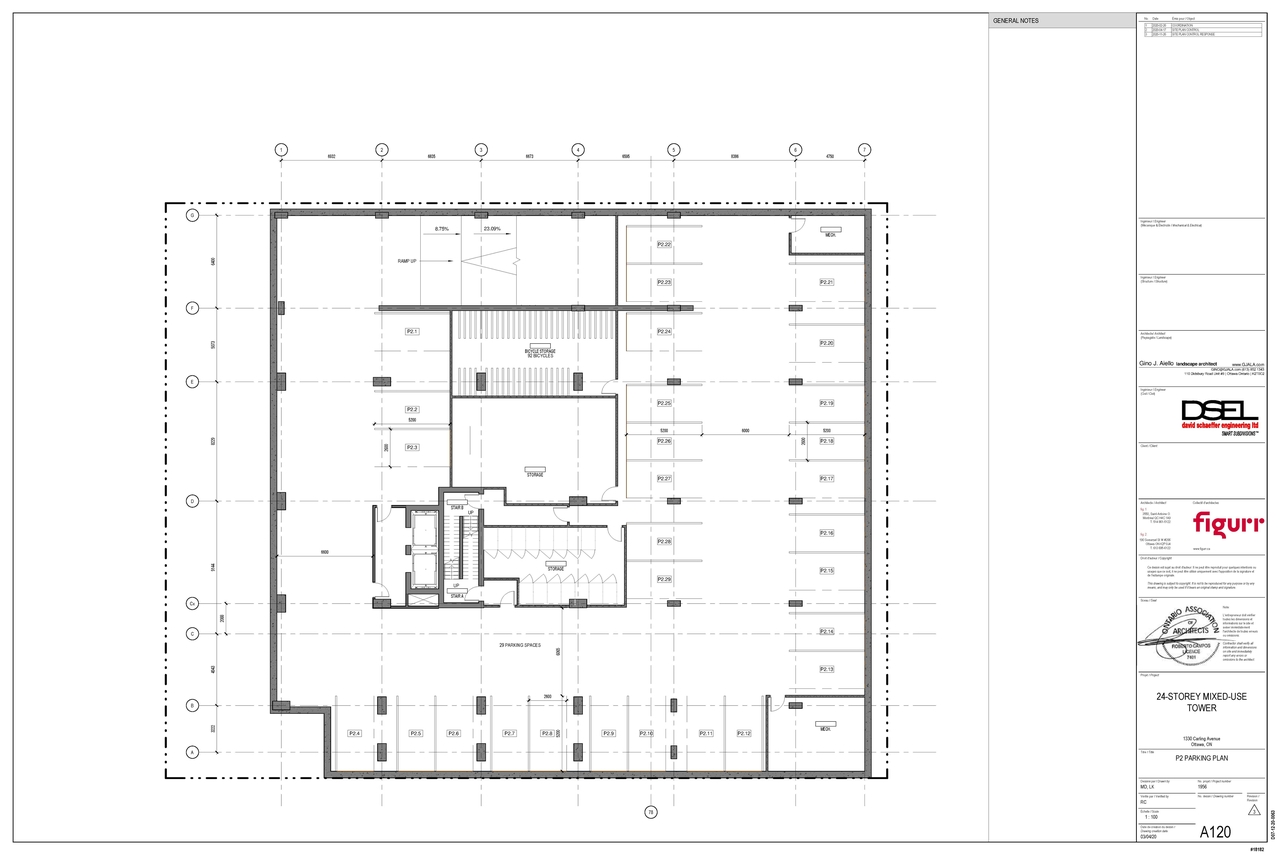 Floor plan for project from page 1 of the file '2022-01-17 - Floor Plans - Elevations - D07-12-20-0063'