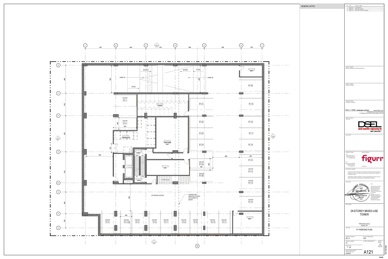 Floor plan for project from page 2 of the file '2022-01-17 - Floor Plans - Elevations - D07-12-20-0063'