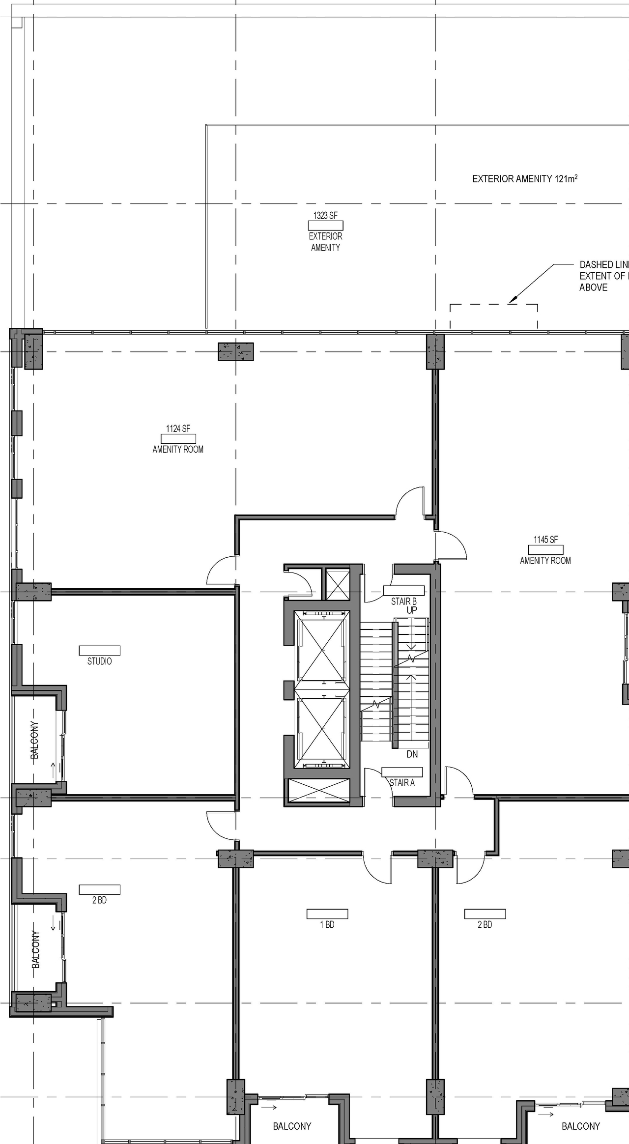 Floor plan for project from page 5 of the file '2022-01-17 - Floor Plans - Elevations - D07-12-20-0063'