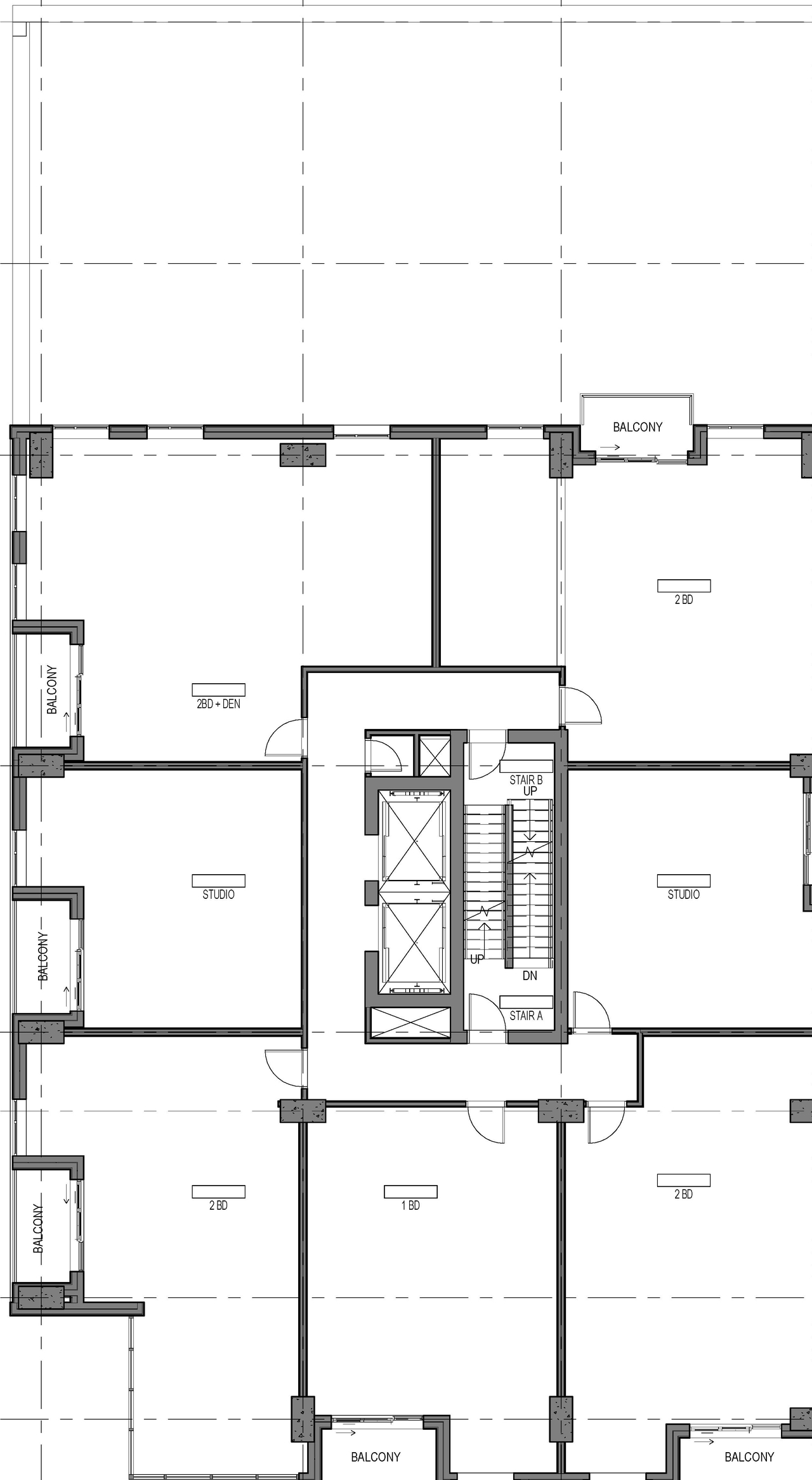 Floor plan for project from page 6 of the file '2022-01-17 - Floor Plans - Elevations - D07-12-20-0063'