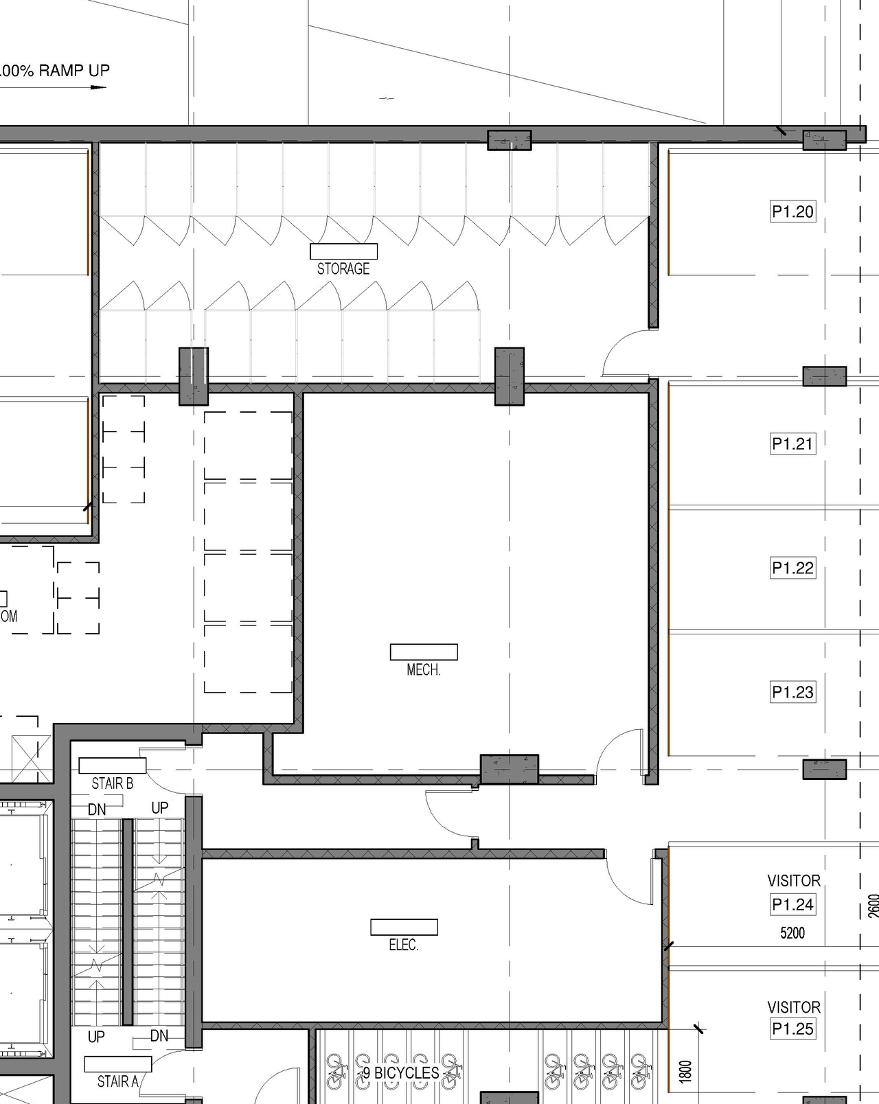 Construction site plan for project from page 2 of the file '2022-06-06 - Floor Plan - D07-12-20-0063'