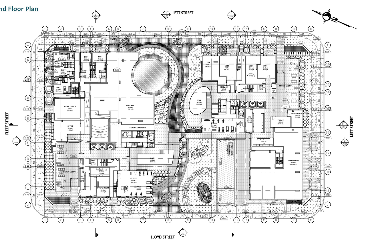Floor plan for project from page 20 of the file '2020-06-04 - Design Brief - D07-12-20-0074'