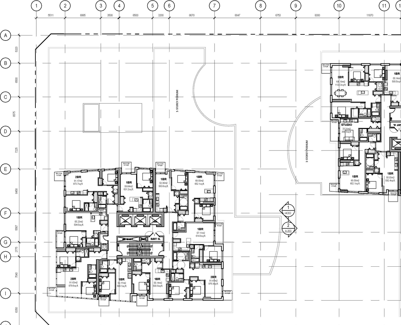 Floor plan for project from page 25 of the file '2020-06-04 - Design Brief - D07-12-20-0074'