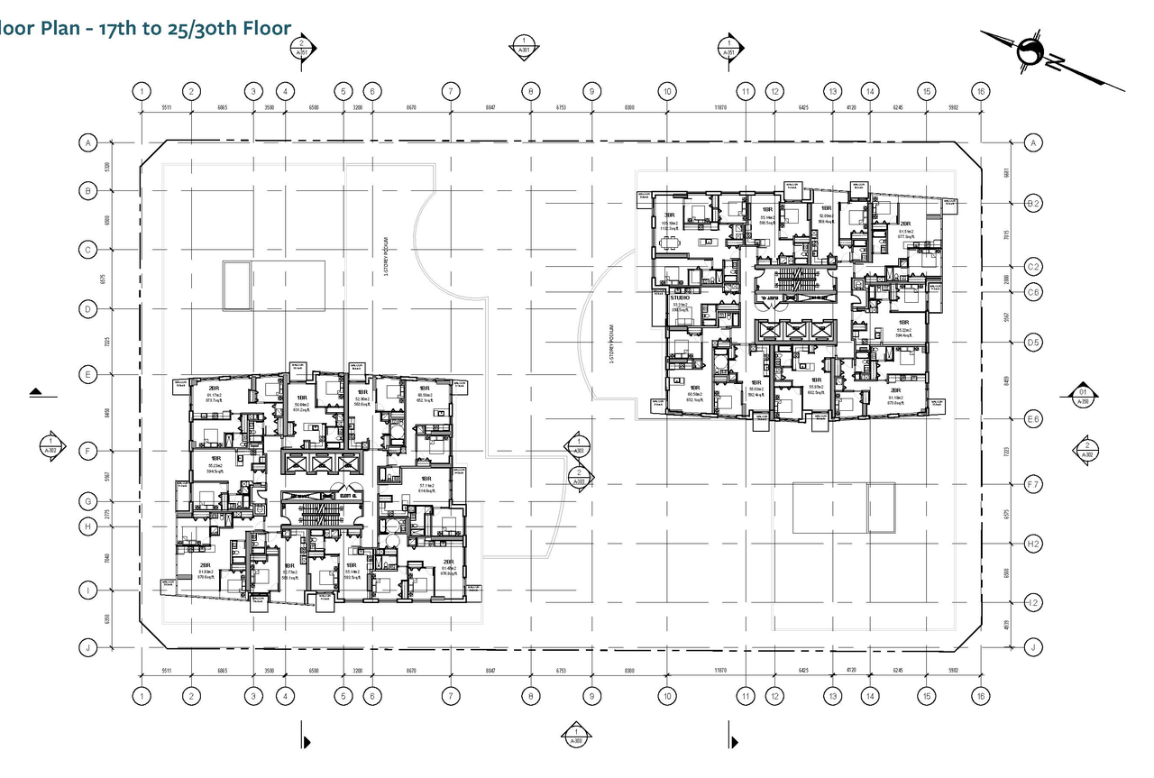 Floor plan for project from page 25 of the file '2020-06-04 - Design Brief - D07-12-20-0074'