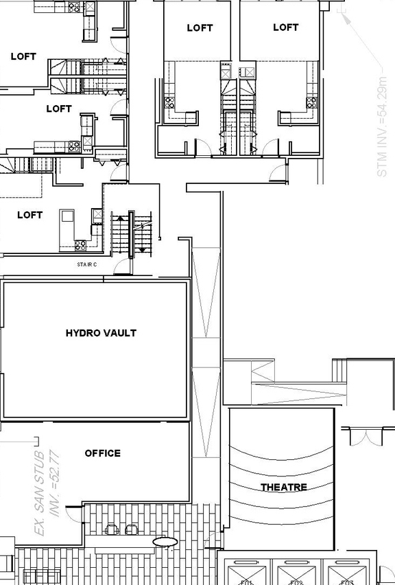Floor plan for project from page 27 of the file '2020-06-04 - Design Brief - D07-12-20-0074'