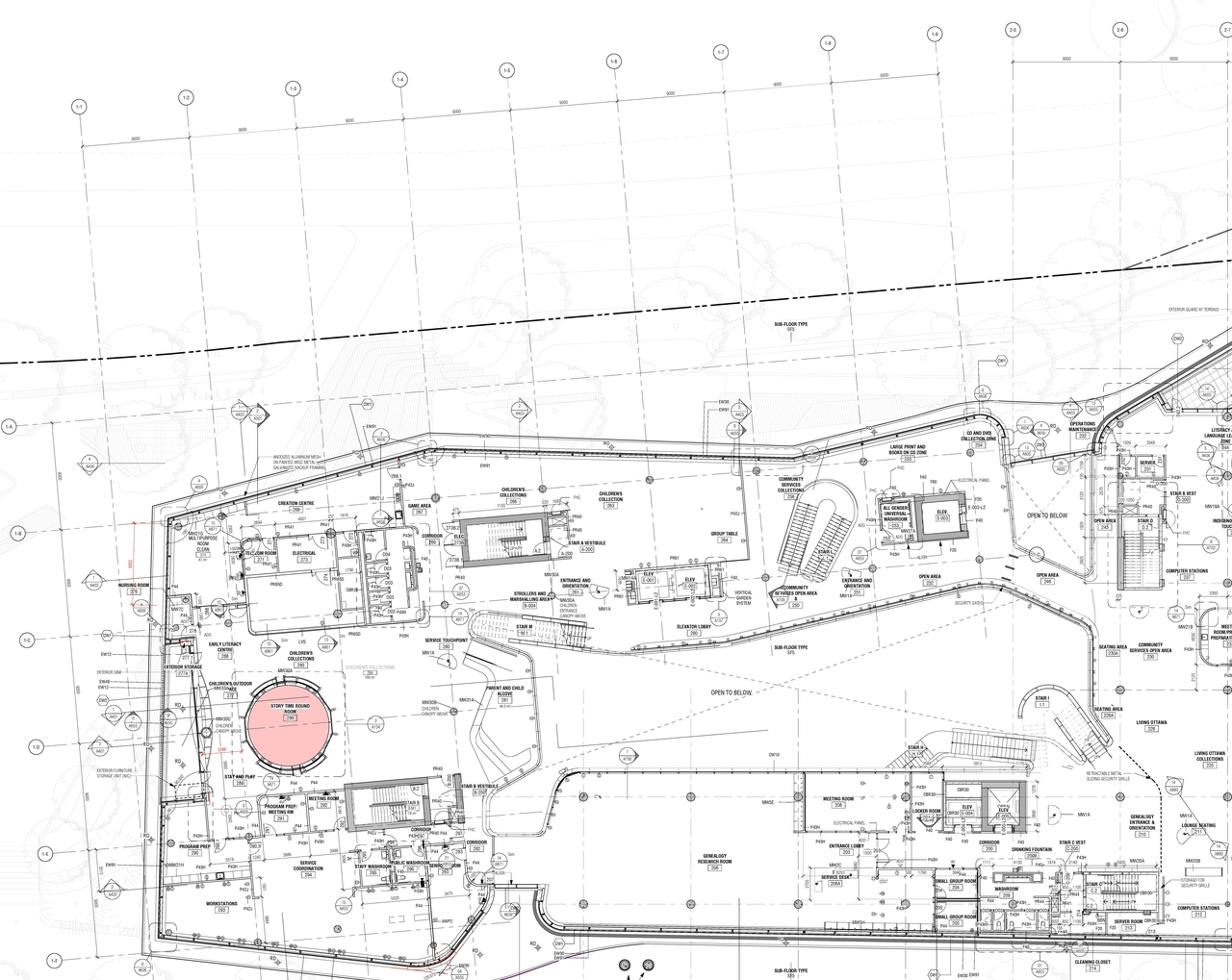 Construction site plan for project from page 5 of the file '2020-11-26 - 2nd submisision - Floor Plans and Elevations - D07-12-20-0077'