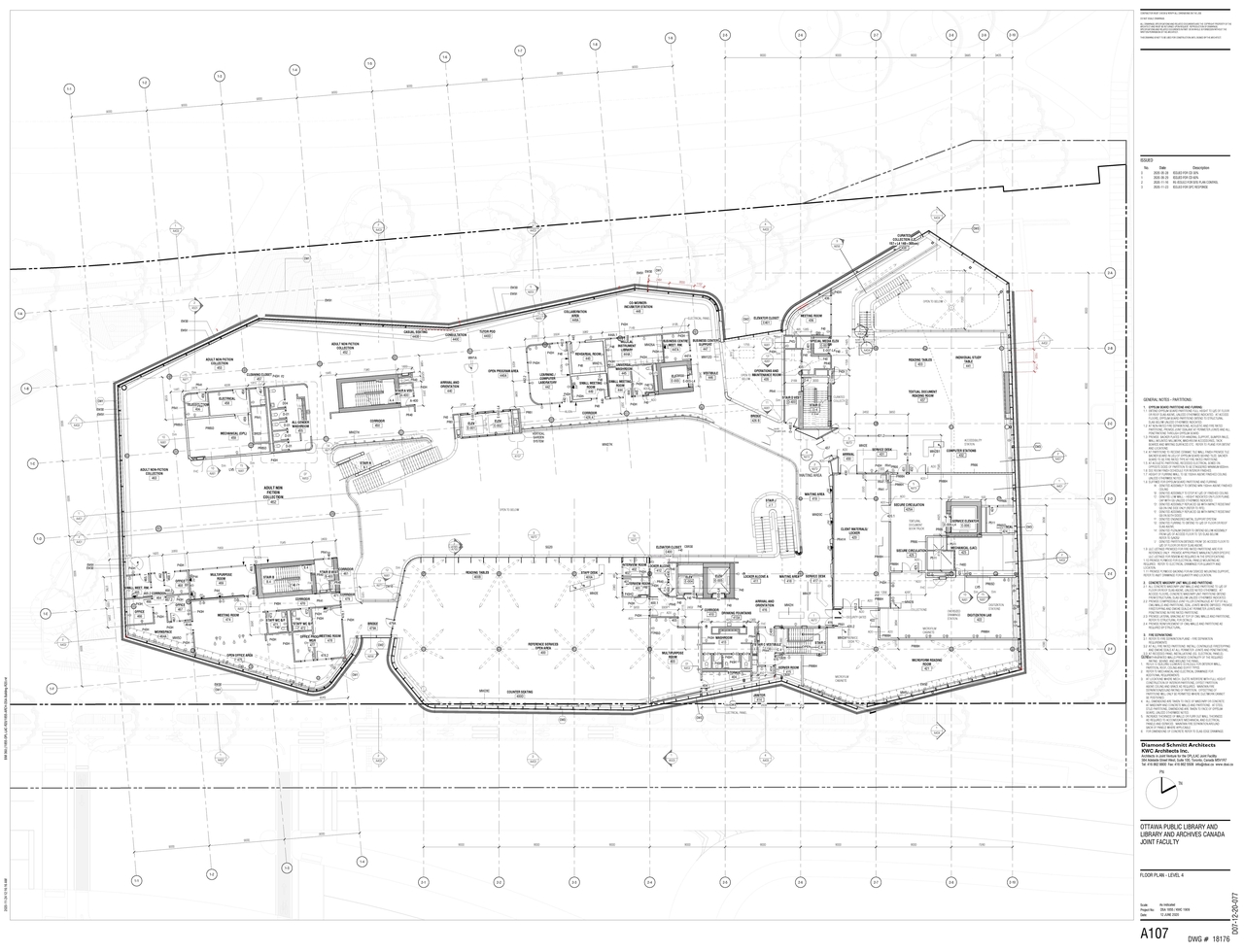 Floor plan for project from page 7 of the file '2020-11-26 - 2nd submisision - Floor Plans and Elevations - D07-12-20-0077'