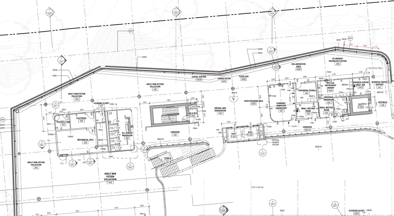 Construction site plan for project from page 7 of the file '2020-11-26 - 2nd submisision - Floor Plans and Elevations - D07-12-20-0077'