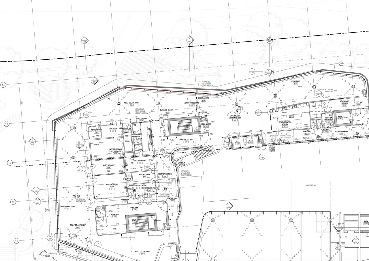 Construction site plan for project from page 8 of the file '2020-11-26 - 2nd submisision - Floor Plans and Elevations - D07-12-20-0077'