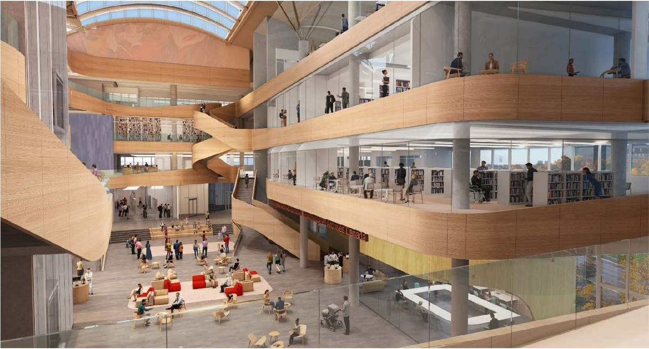 Rendering of building from page 41 of the file '2020-06-08 - Design Brief - D07-12-20-0077'