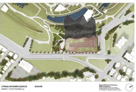 Construction site plan for project from page 48 of the file '2020-06-08 - Design Brief - D07-12-20-0077'