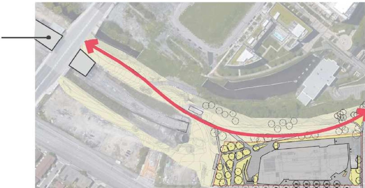 Construction site plan for project from page 25 of the file '2020-11-26 - 2nd submisision - Design Brief - D07-12-20-0077'