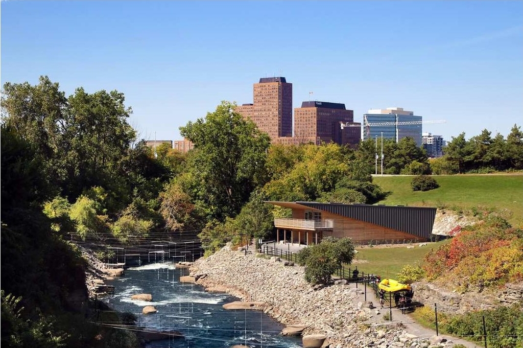 Rendering of building from page 27 of the file '2020-11-26 - 2nd submisision - Design Brief - D07-12-20-0077'