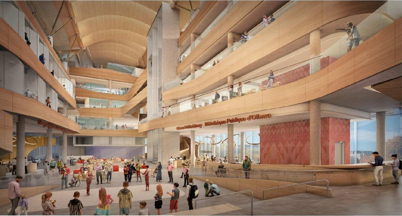 Rendering of building from page 42 of the file '2020-11-26 - 2nd submisision - Design Brief - D07-12-20-0077'