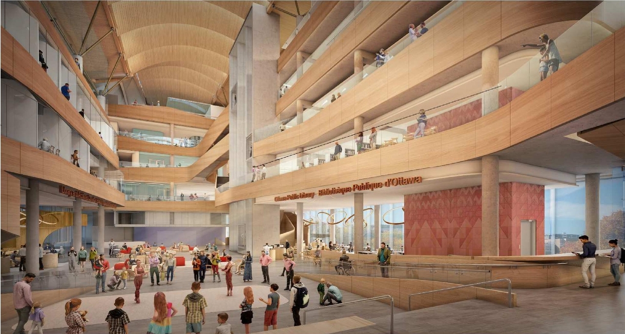 Rendering of building from page 42 of the file '2020-11-26 - 2nd submisision - Design Brief - D07-12-20-0077'