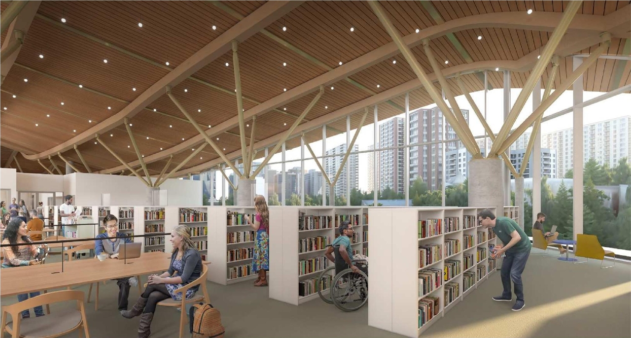 Rendering of building from page 45 of the file '2020-11-26 - 2nd submisision - Design Brief - D07-12-20-0077'