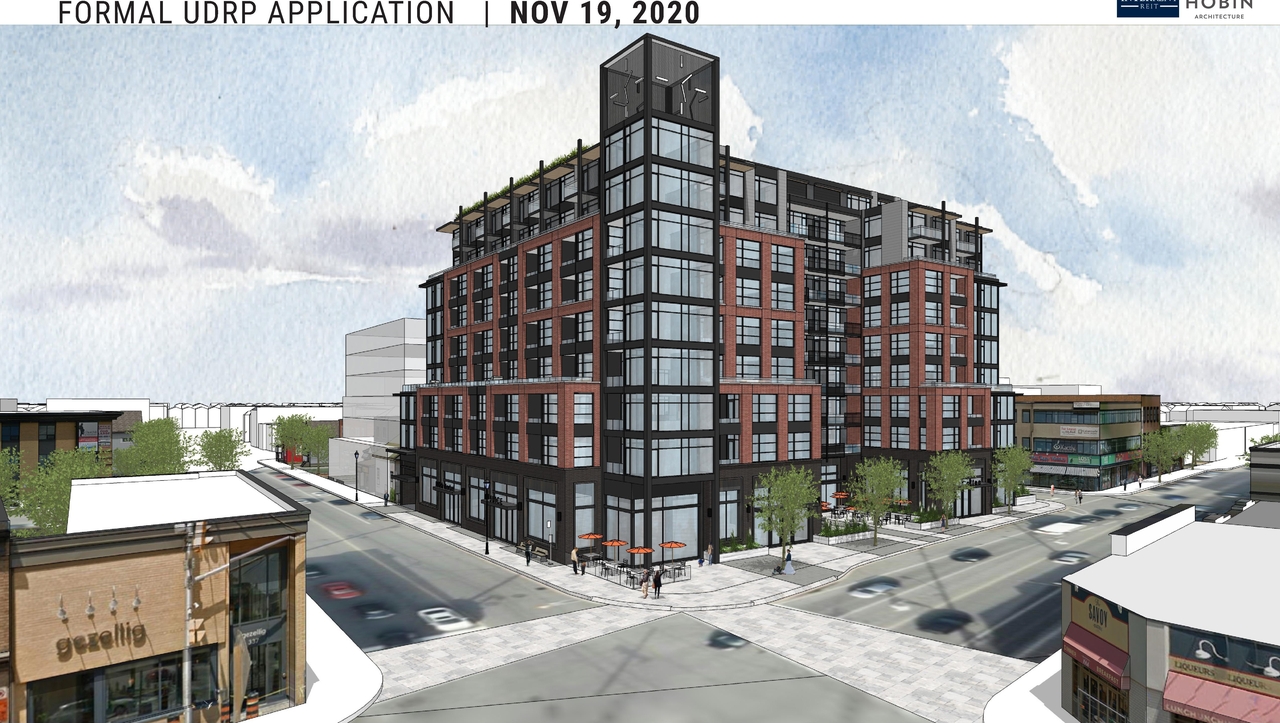 Rendering of building from page 1 of the file '2020-11-25 - Design Brief - Formal UDRP Dec. 4 - D07-12-20-0081'