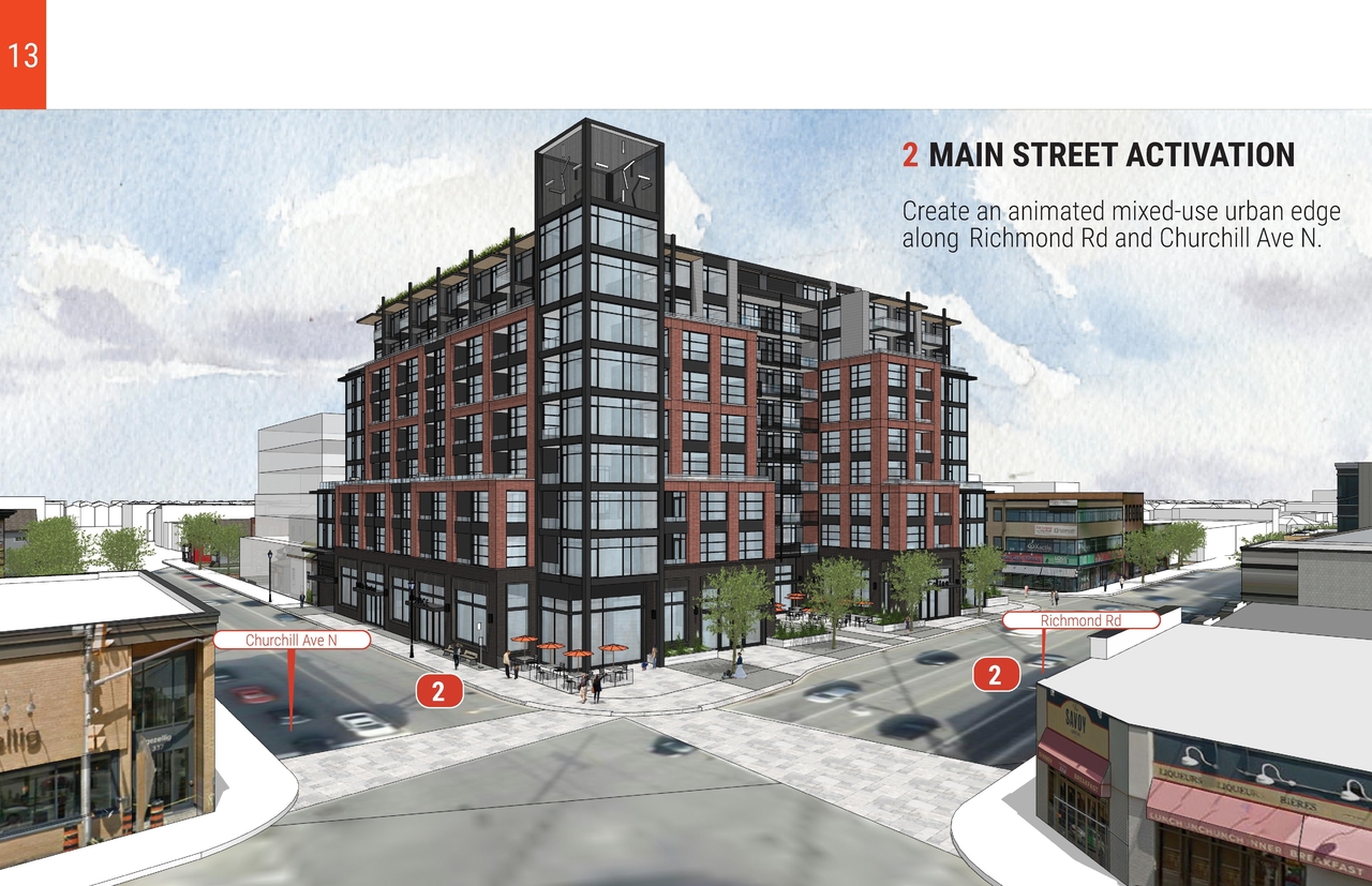 Rendering of building from page 13 of the file '2020-11-25 - Design Brief - Formal UDRP Dec. 4 - D07-12-20-0081'