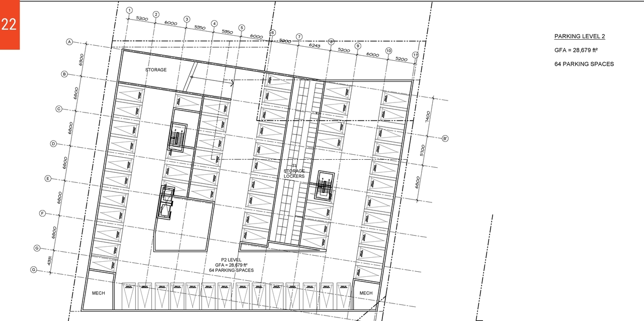 Floor plan for project from page 22 of the file '2020-11-25 - Design Brief - Formal UDRP Dec. 4 - D07-12-20-0081'