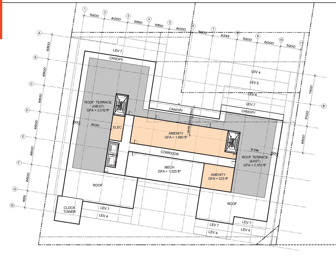 Floor plan for project from page 33 of the file '2020-11-25 - Design Brief - Formal UDRP Dec. 4 - D07-12-20-0081'