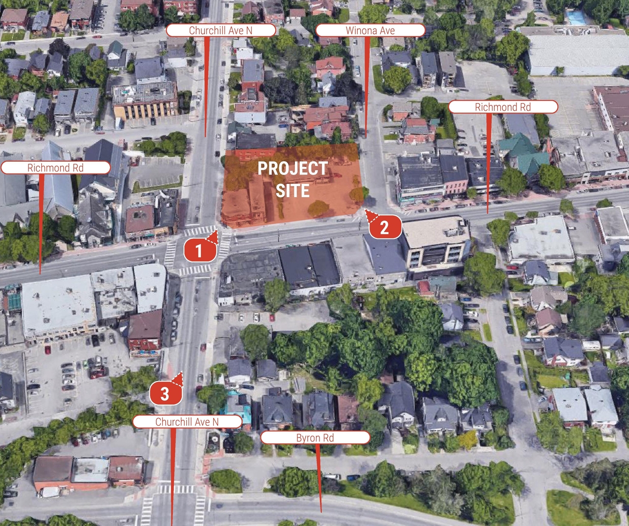 Construction site plan for project from page 4 of the file '2020-11-25 - Design Brief - Formal UDRP Dec. 4 - D07-12-20-0081'