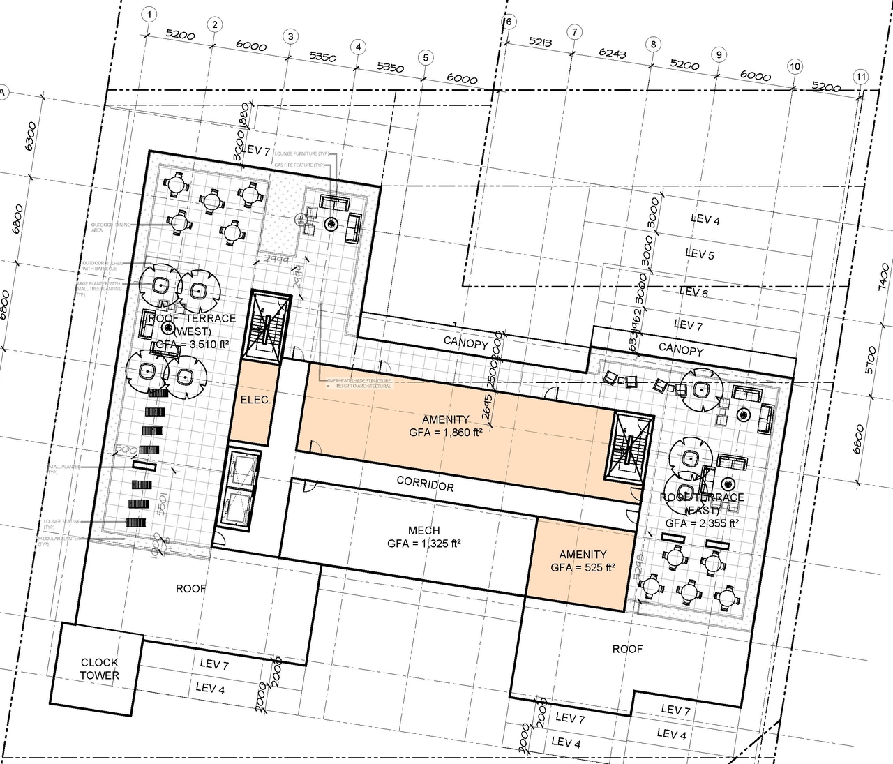Construction site plan for project from page 13 of the file '2021-01-21 - Floor Plans - D07-12-20-0081'