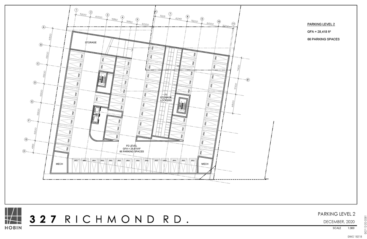 Floor plan for project from page 2 of the file '2021-01-21 - Floor Plans - D07-12-20-0081'