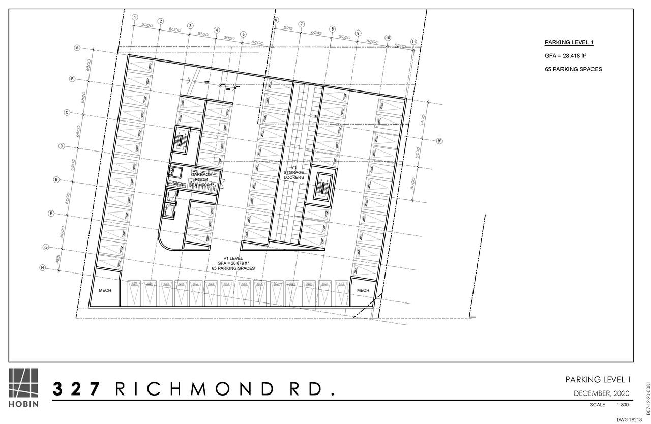 Floor plan for project from page 3 of the file '2021-01-21 - Floor Plans - D07-12-20-0081'