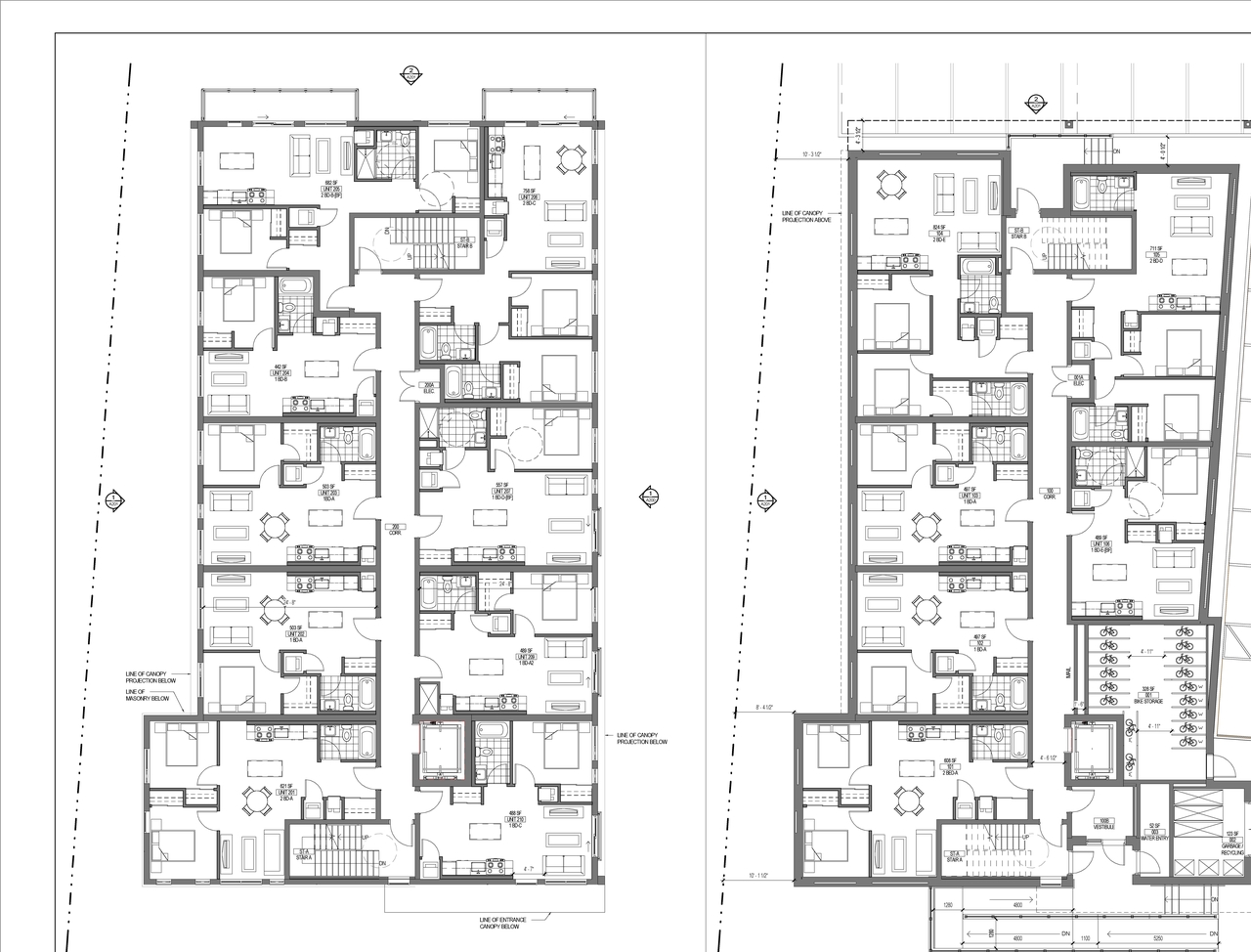 Floor plan for project from page 1 of the file '2020-06-24 - Floor Plans and Elevations - D07-12-20-0085'