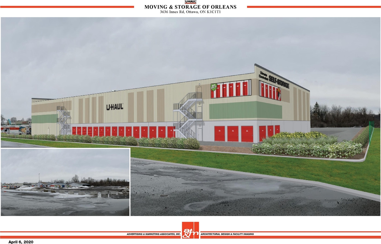 Rendering of building from page 2 of the file '03-30-2020 - Architectural Renderings and Elevations - D07-12-20-0086'