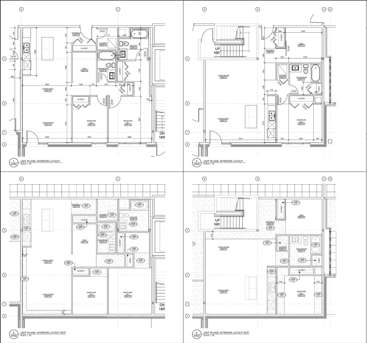 Floor plan for project from page 3 of the file '2021-02-23 - Unit Floor Plans - D07-12-20-0104'
