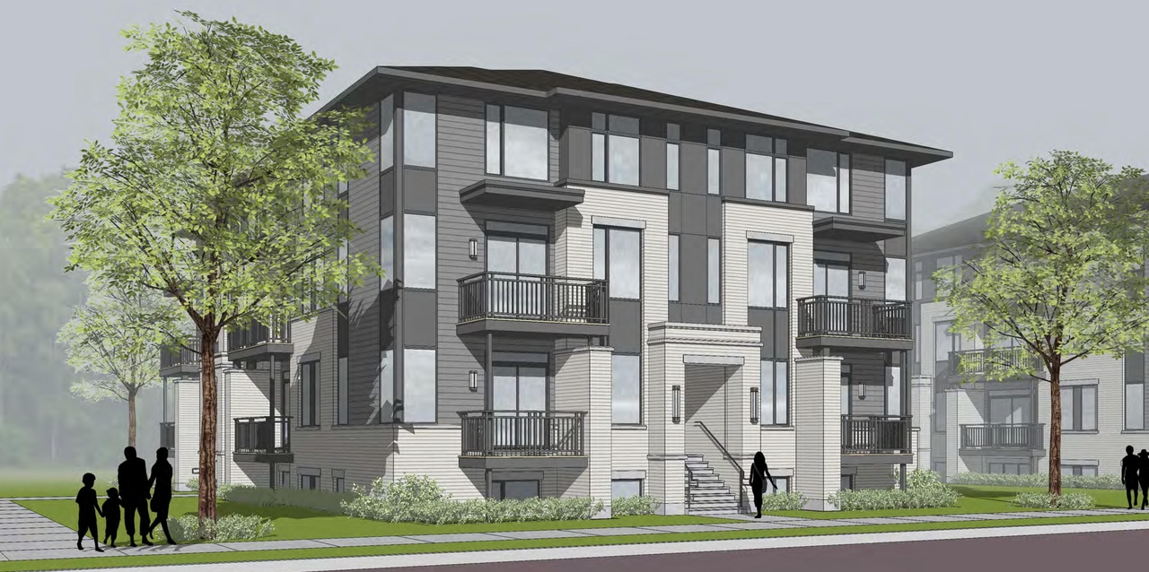 Rendering of building from page 3 of the file '2020-09-21 - Gleview B2B 3D Render View - D07-12-20-0115'